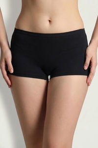 Zivame Medium Rise Full Coverage Boyshorts (Pack of 2) - Black — thumbnail 2